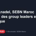 Offre d'emploi À Bouknadel, SEBN Maroc recrute des group leaders en logistique