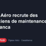 Offre d'emploi Figeac Aéro recrute des techniciens de maintenance à Casablanca