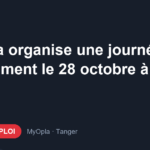 Offre d'emploi MyOpla organise une journée de recrutement le 28 octobre à Tanger